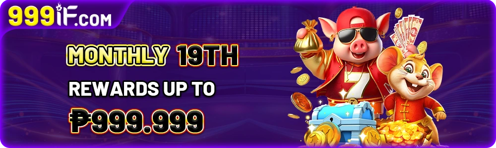 Exclusive 999IF promotion banner for casino and online games bonuses